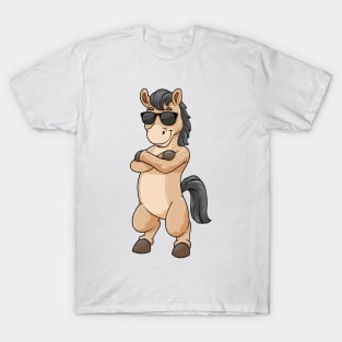 Cool horse with sunglasses T-Shirt